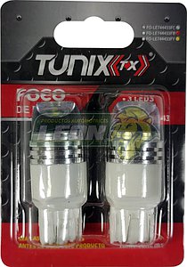 FOCOS DE PELLIZCO 7443, 3LED, CON CAPUCHA Y FUNCION DE FLASH, BLANCO (PAR)