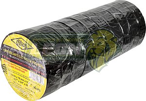 CINTA DE AISLAR PLASTICA PVC NEGRA 0.18 mmx19 mmx6.8 m (.007"x3/4x55”) DIFUS (CPG-USA, CPWN, ARE211, CI-25)
