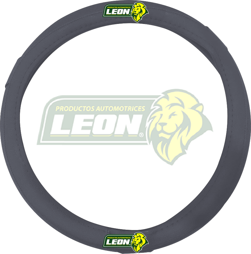 FUNDA P/VOLANTE TIPO PIEL GRIS UNIVERSAL