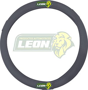 FUNDA P/VOLANTE TIPO PIEL GRIS UNIVERSAL