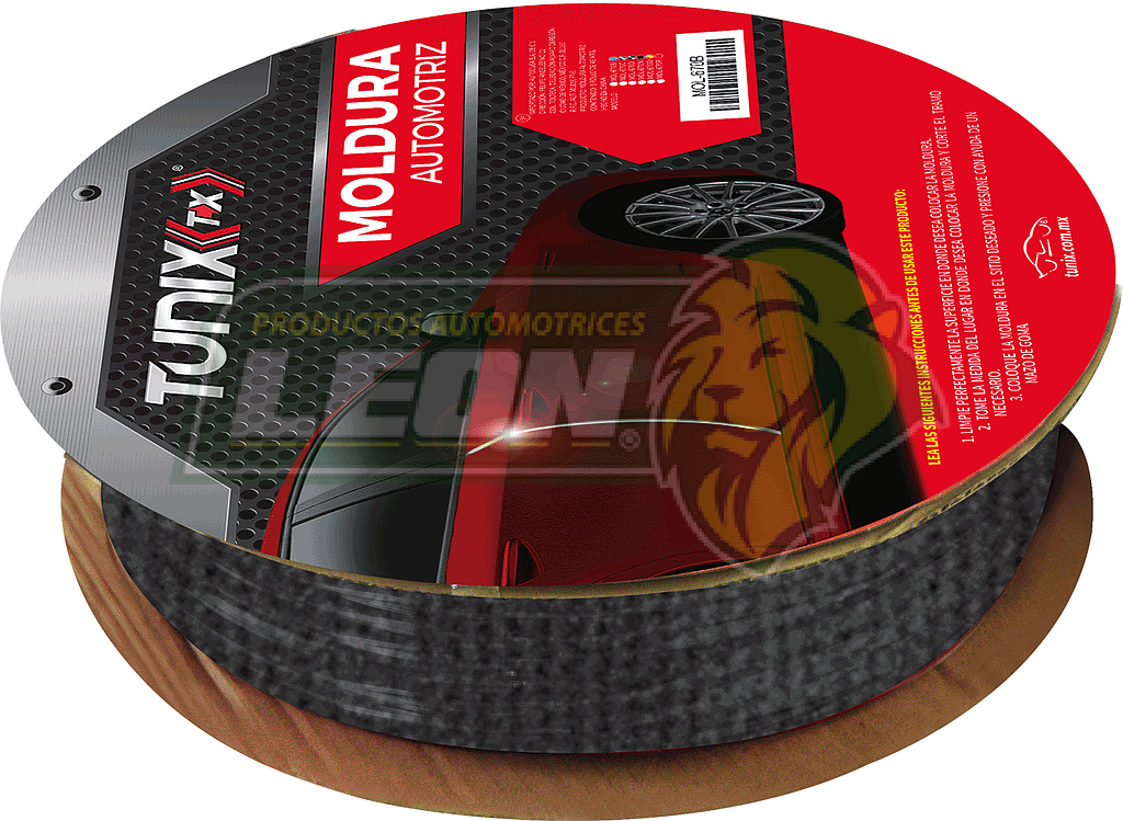 MOLDURA SILVATRIM NEGRO 45 mt (MOL-SIL-N, 120814)