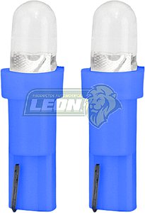 FOCO PELLIZCO T/LASER MINI 73 LUZ AZUL (JGO. c/2 pz.)
