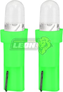FOCO PELLIZCO T/LASER MINI 73 LUZ VERDE (JGO. c/2 pz.)