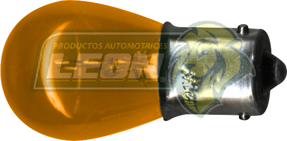 FOCO 7507 AMBAR 1 POLO P/ESCUADRA 12V 21W BAU15S (12496NACP) PHILIPS