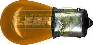 FOCO 7507 AMBAR 1 POLO P/ESCUADRA 12V 21W BAU15S (12496NACP) PHILIPS