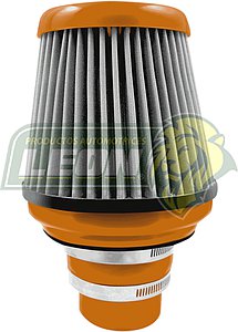 FILTRO AIRE ALTO FLUJO NARANJA C/COPLE INCLUIDO (CH4161/OE)