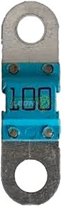 FUSIBLE TIPO CORBATA 100 amp. AZUL VW BORA, RENAULT, MAZDA, SEAT, AUDI, FORD, BMW