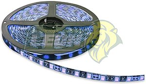 ROLLO HIPERLEDS (300 LEDS 5050 AZULES) 5 mts. RECORTABLE (5M-BLU)