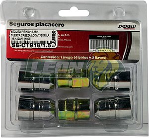SEGURO RIN PLACACERO 9/16-18H TCA C/LOCA