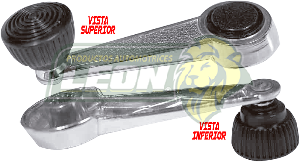 MANIJA VW SEDAN, COMBI 1.6, 1.8L 70-02 CROMADA METALICA REFORZADA T/O (M-10002, 321837581) (1 pza.) AE