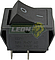 SWITCH TECLA SEMI CUADRADA GRANDE 2.5x3 cm "NEGRO"