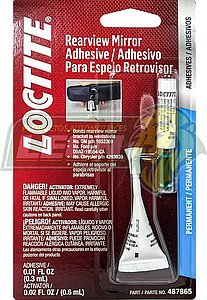 ADHESIVO PERMANENTE PARA ESPEJO RETROVISOR LOCTITE INDIVIDUAL (487865)
