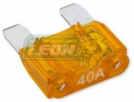 FUSIBLE DE CLAVIJA MAXI 40 AMP. NARANJA