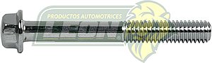 TORNILLO MOTOR HEX. C/R INT. 6x55x1.0 mm CROMADO
