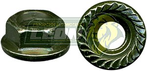 TUERCA HEXAGONAL FLANGE CERRADA ZINCADA M6