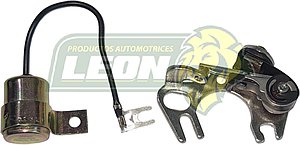 PLATINO Y CONDENSADOR “CANGREJO” DATSUN, TSURU I, II M.1600 TIPO OEM