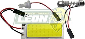FOCO T/FUSIBLE AJUSTABLE 36 LEDS BLANCO C/ADAPTADORES (JGO.) TUNIX