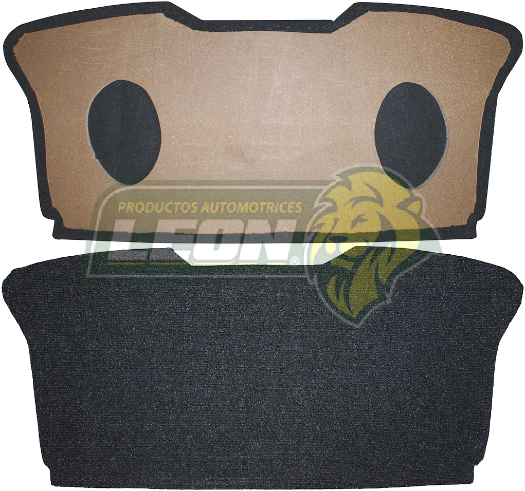 TAPA TRASERA P/BOCINAS VW POINTER ALFOMBRA GRIS