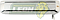 MANIJA EXTERIOR PUERTA DELANTERA NISSAN TSURU I 1.6L 84-87, PK-UP D21 2.4L 94-08 CROMADA (R)