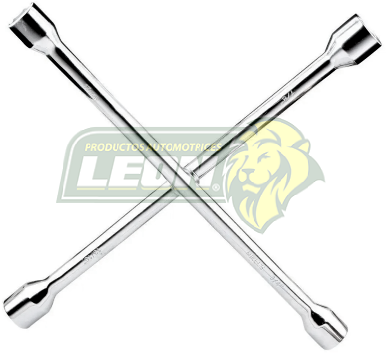 LLAVE DE CRUZ CROMADA DE 14" (35.56CM.) = LLC-14