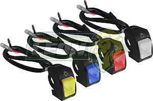 SWITCH DE MOTOCICLETA P/LUZ DIFERENTES COLORES (ESPECIFIQUE) (PRECIO POR PIEZA)