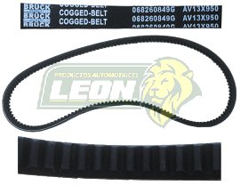 BANDA AIRE ACONDICIONADO VW A2 87-92 1.8L, PASSAT 88-93 13x950 (8371GS) BRUCK