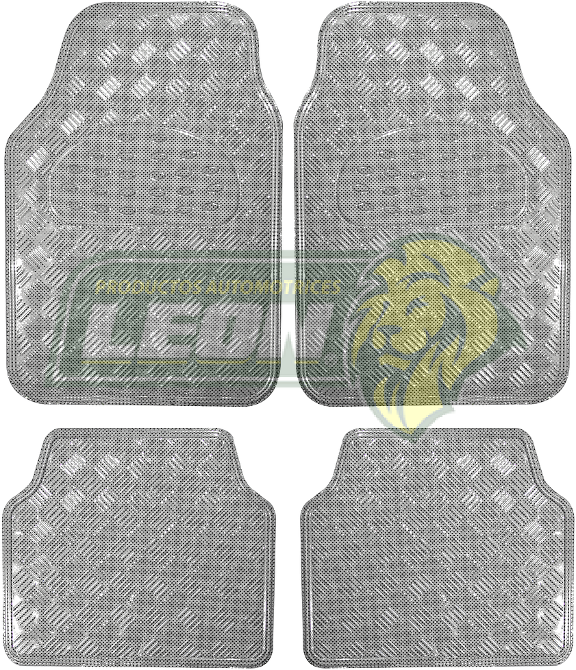 TAPETE CROMADO BRILLANTE (JGO. c/4 pz.)