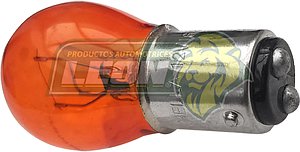 FOCO 1176 MINIATURA 12V 16/8W BA15D  AMBAR