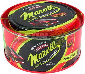 CERA CREMA ACRILICA CON CARNAUBA 374 g ROJA MARVIL