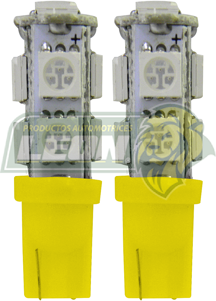 FOCO PELLIZCO 9 LEDS AMARILLO X PAR TUNIX FO-1589Y