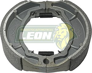 BALATAS FRENO TAMBOR SEMI-METALICA  FT125TS 16-23, DM125 17-21, W150 17-24, WS175 SPORT 18-24, X150G 19-23