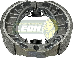 BALATAS FRENO TAMBOR SEMI-METALICA  AT110 17-20, BIT 22-24, D125 16-23, DT150 DELYV 17-23, FT125 22-24