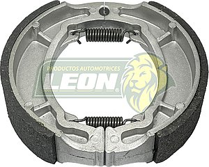 BALATAS FRENO TAMBOR SEMI-METALICA 250Z 14-17, DM200 14-24, DM250 20-23, 125Z 16-24, 150Z 14-24