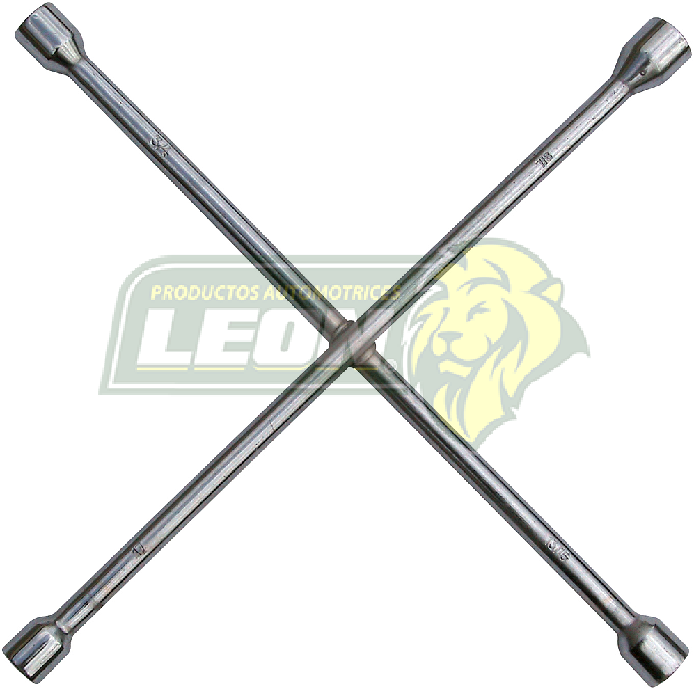 LLAVE DE CRUZ CROMADA DE 20” (50.80 cm.) = LLC-20