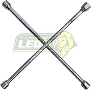 LLAVE DE CRUZ CROMADA DE 20” (50.80 cm.) = LLC-20