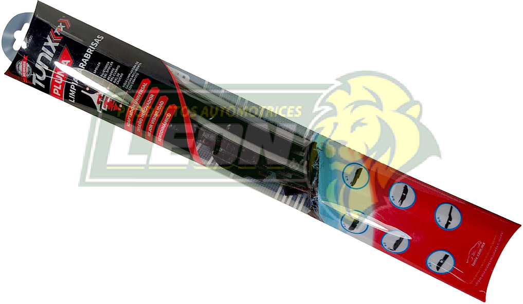 HOJA ó PLUMA LIMPIAPARABRISAS 16/26” (JUEGO) TUNIX BEAM BLADE CURVO