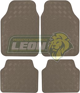 TAPETE CROMADO GRIS SATINADO (JGO. c/4 pz.)