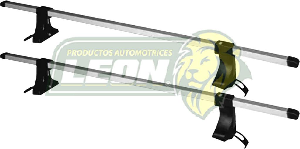 BARRA PORTA EQUIPAJE UNIVERSAL AJUSTABLE COLOR ALUMINIO = YZ5748-A