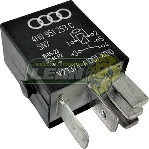 RELEVADOR #646 (5 TERMINALES) UNIVERSAL DELGADO ORIGINAL (4H0951253C) (RELAY)