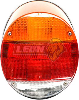 CALAVERA VW SEDAN 1600 AMBAR TRICOLOR NACIONAL 3-FOCOS 74-78 T/EUROPA