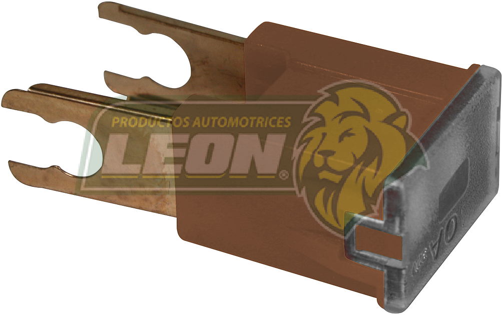 FUSIBLE MUELA MACHO 70 AMP HORQUILLA = ARE70-URV CAFE