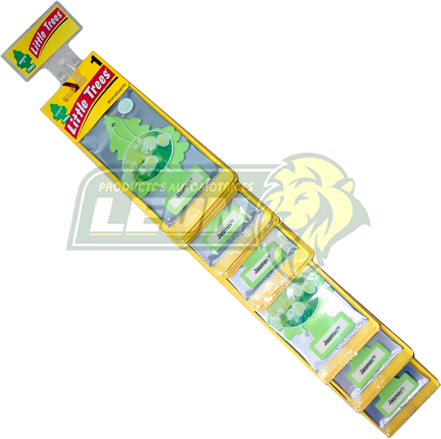 AROMATIZANTE PINO LITTLE TREES JASMIN (TIRA c/24 pz)