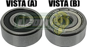 BALERO MINIATURA ESPECIAL PARA PULIDORAS 10x12.5x30 mm