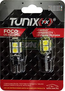 FOCO PELLIZCO 9 HIPERLEDS 12V C/CANBUS VERDE (JGO. c/2 pz.) TUNIX