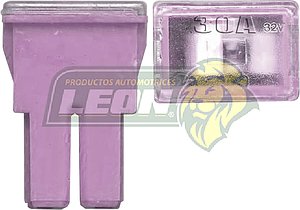 FUSIBLE T/MUELA HEMBRA 30 AMP. ROSA