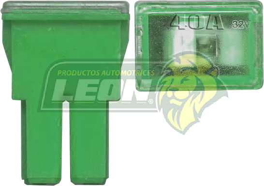FUSIBLE T/MUELA HEMBRA 40 AMP. VERDE