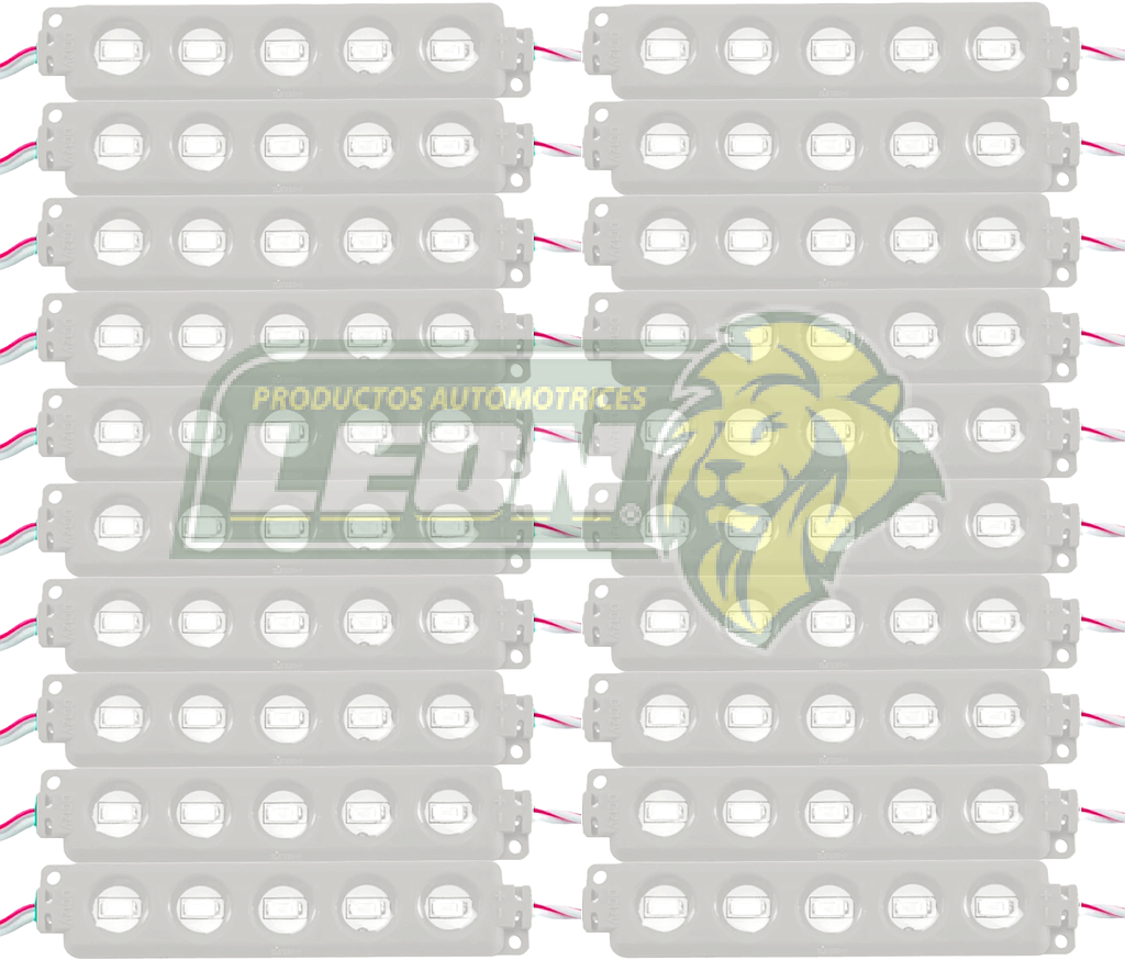 MODULO 5 ULTRA LEDS COB 5.6x3x8 cm T/ENCAPSULADO BLANCO (M5/CG-CDI) (20 TIRAS)