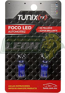 FOCO DE PELLIZCO DE LED AZUL PAR (FO-16B )