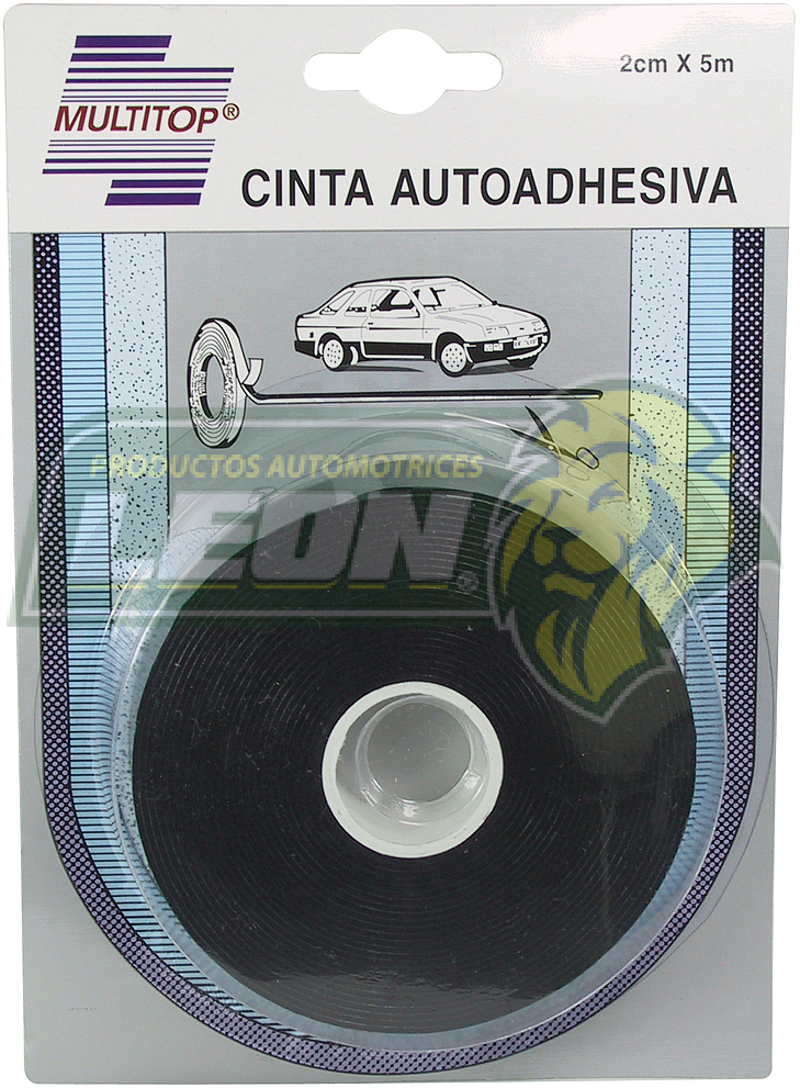 CINTA AUTOAD.AMBOS LADOS 22MMX5MT = PE190B = FT/22X5