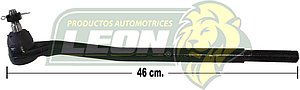VARILLA DIRECCION “CORTA” FORD F100, F150, F250, F350 Y MICROBUS 4X2 80-96, F150 4X4 80-96, BRONCO U150 4X4 80-96